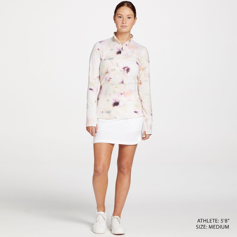 NWT CALIA Women's UV Long Sleeve 1/2 Zip Golf Shirt - Picture 2 of 6